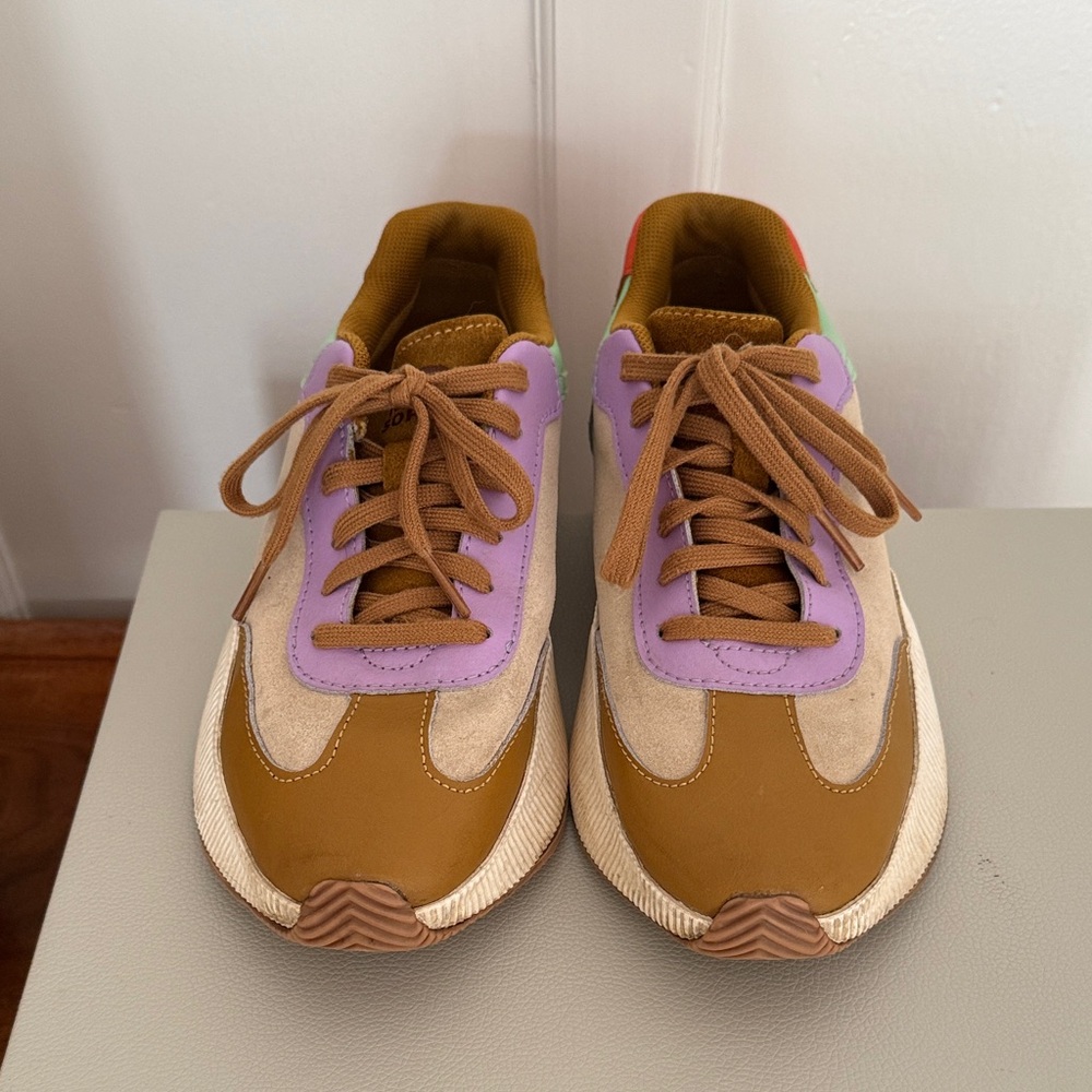 Sorel Multicolor Brown Lavender Green Red Sneakers - Picture 4 of 4